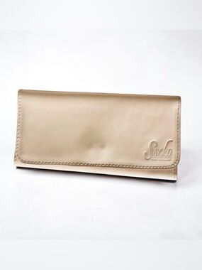 Wallet Creamy Sheep Skin Hand-Crafted Minimalist Folded